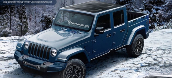 So k&ouml;nnte der neue Jeep Pickup aussehen!