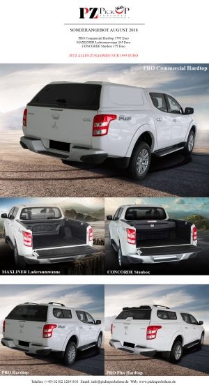 Pickupzubeh&ouml;r.de August Aktion Hardtop